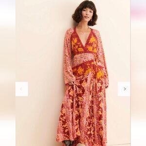 Free People Tilda Faux Wrap Dress